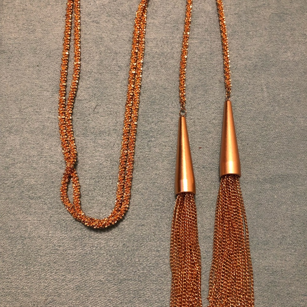 Kendra Scott Rose Gold Phara Necklace